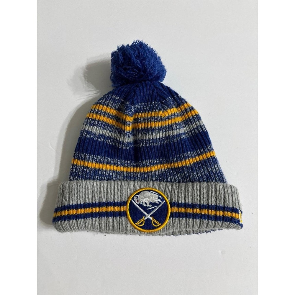 Buffalo Sabres NHL Pom Beanie Hat (Youth size)